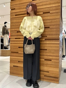 「SENSE OF PLACE by URBAN RESEARCH（センスオブプレイスバイアーバンリサーチ）の『消臭』サイドゴアボリュームソールブーツ（ブーツ）」を使った、kiさん（レディース・154cm）の冬コーディネート