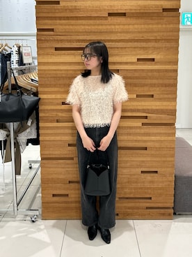 「きれいめ派カットソー」｜kiさん（レディース・154cm）の夏コーディネート