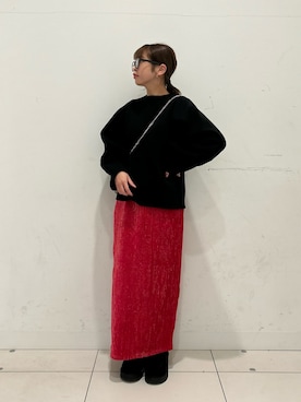 「SENSEOFPLACE」｜kiさん（レディース・154cm）の冬コーディネート