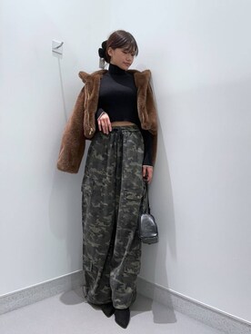 「FOREVER 21（フォーエバー トゥエンティーワン）のアイテム（ブルゾン）」を使った、mnqiinさん（レディース・167cm）の秋コーディネート