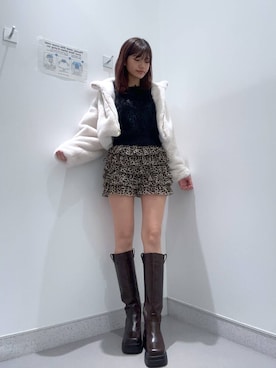 mnqiinさん（レディース・167cm）の冬コーディネート