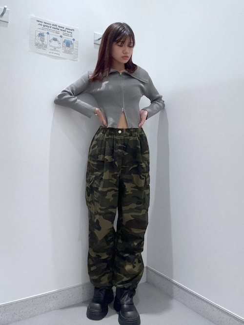 セール】【2024FW】カモフラルーズパンツ（カーゴパンツ