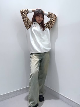 「FOREVER 21（フォーエバー トゥエンティーワン）のアイテム（帽子）」を使った、mnqiinさん（レディース・167cm）の秋コーディネート