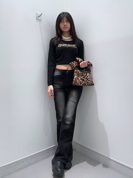 「FOREVER 21（フォーエバー トゥエンティーワン）のアイテム（ハンドバッグ）」を使った、mnqiinさん（レディース・167cm）の春コーディネート