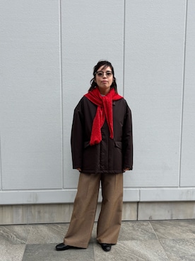 サクラコさん(レディース・160cm)の冬コーディネート