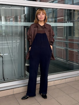 「URBAN RESEARCH（アーバンリサーチ）のアイテム（オールインワン・サロペット）」を使った、sakurako0406さん（レディース・160cm）の夏コーディネート