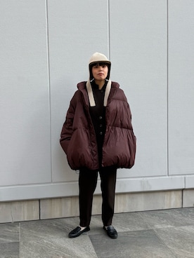 サクラコさん(レディース・160cm)の冬コーディネート