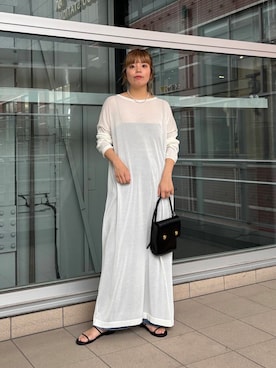 「初夏のお出かけコーデ」｜「アイテム（ワンピース/ドレス）」を使った、sakurako0406さん（レディース・160cm）の春コーディネート