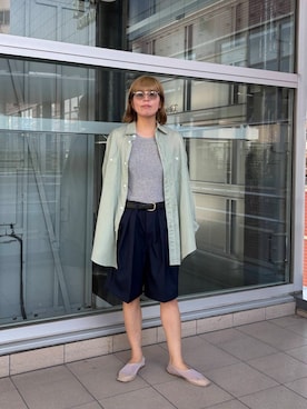 「Wrangler」｜sakurako0406さん（レディース・160cm）の夏コーディネート