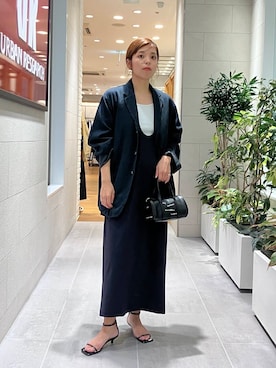 「タンクトップ」｜「アイテム（その他アウター）」を使った、sakurako0406さん（レディース・160cm）の夏コーディネート