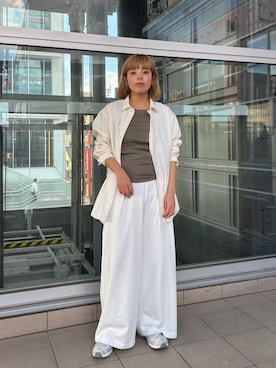 「SALOMON（サロモン）の『23-25サイズ』SALOMON　Exclusive XA PRO 3D（スニーカー）」を使った、サクラコさん（レディース・160cm）の夏コーディネート