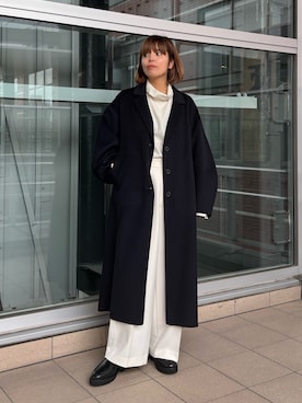 「URBAN RESEARCH（アーバンリサーチ）のアイテム（シャツ/ブラウス）」を使った、サクラコさん（レディース・160cm）の秋コーディネート