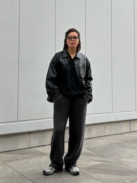 「TICCA(ティッカ)のアイテム」を使った、サクラコさん(レディース・160cm)の冬コーディネート