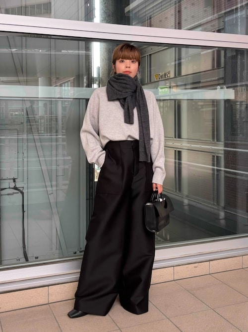 new basic WOOL SILK WIDE PANTS（その他パンツ）｜URBAN RESEARCH