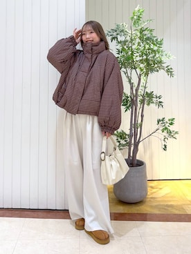 「アイテム（その他シューズ）」を使った、tsukiさん（レディース・167cm・20代）の冬コーディネート