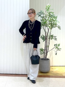 「アイテム（スウェットパンツ）」を使った、tsukiさん（レディース・167cm・20代）の秋コーディネート