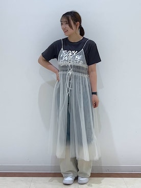 tsukiさん（レディース・166cm）の春コーディネート