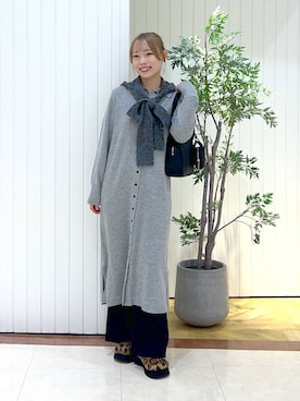 「LOWRYS FARM（ローリーズファーム）のアイテム（ファッション雑貨）」を使った、tsukiさん（レディース・167cm）の秋コーディネート