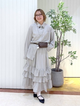 tsukiさん（レディース・167cm）の春コーディネート