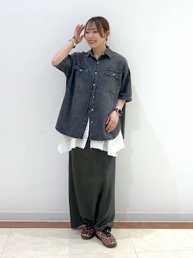 「アイテム（ワンピース/ドレス）」を使った、tsukiさん（レディース・167cm・20代）の春コーディネート