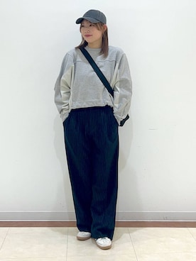 「アイテム（帽子）」を使った、tsukiさん（レディース・167cm・20代）の冬コーディネート