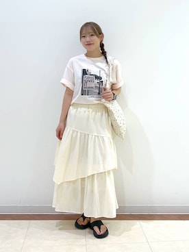 tsukiさん（レディース・167cm）の夏コーディネート