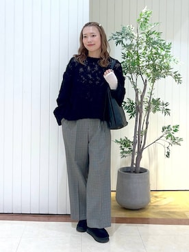 「アイテム（その他シューズ）」を使った、tsukiさん（レディース・167cm・20代）の秋コーディネート