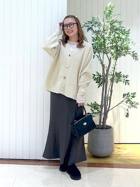 「アイテム（その他シューズ）」を使った、tsukiさん（レディース・167cm）の秋コーディネート