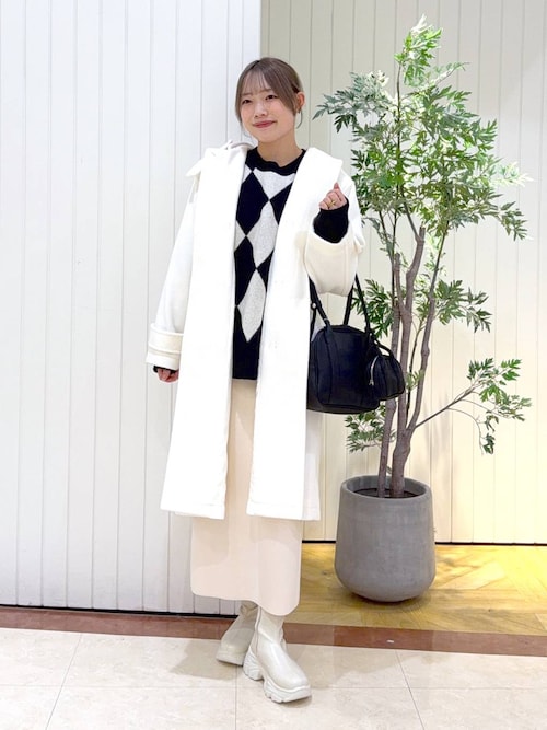 ゆめページ LOWRYS FARM ルミネ荻窪mumiさんのブーツを使ったコーディネート