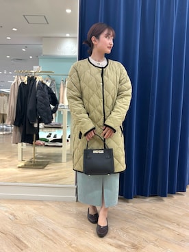 「カシミヤ」｜Yuukiさん（レディース・148cm）の秋コーディネート