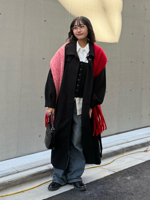 バイカラーメランジマフラー（マフラー）｜COLONY 2139（コロニー