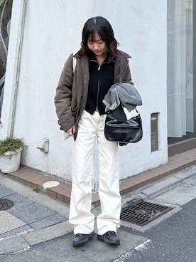 momokaさん（レディース・160cm）の冬コーディネート