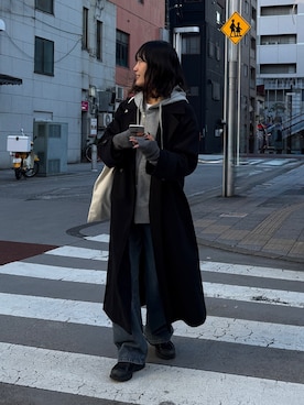 「COLONY 2139（コロニートゥーワンスリーナイン）のアイテム」を使った、momokaさん（レディース・160cm）の冬コーディネート