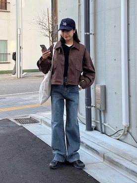 「COLONY 2139（コロニートゥーワンスリーナイン）のアイテム」を使った、momokaさん（レディース・160cm）の冬コーディネート