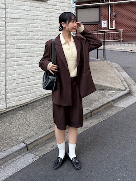 momokaさん（レディース・160cm）の秋コーディネート