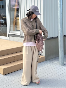 「COLONY 2139（コロニートゥーワンスリーナイン）のアイテム」を使った、momokaさん（レディース・160cm）の夏コーディネート