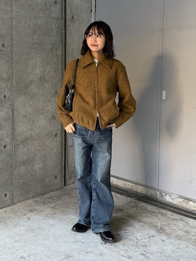 「paradigm（パラダイム）のアイテム」を使った、momokaさん（レディース・160cm）の秋コーディネート