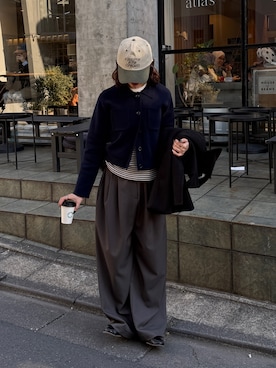 momokaさん（レディース・160cm）の冬コーディネート