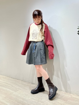 ＊Sa.さん（レディース・147cm）の春コーディネート