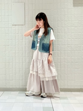＊Sa.さん（レディース・147cm）の春コーディネート
