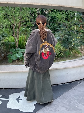 「レディースファッション」｜「アイテム（ジャケット/アウター）」を使った、＊Sa.さん（レディース・147cm）の冬コーディネート