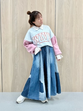 *Sa.さん(レディース・147cm)の冬コーディネート