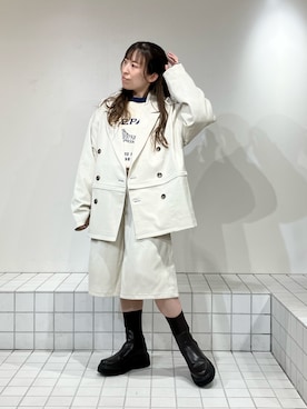 *Sa.さん(レディース・147cm)の冬コーディネート