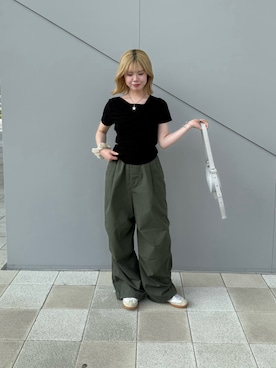 「アイテム（パンツ）」を使った、soora1224さん（レディース・158cm・20代）の夏コーディネート
