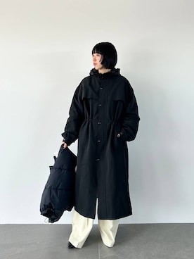 「yuw（ユウ）のアイテム（ジャケット/アウター）」を使った、ri89naさん（レディース・159cm）の秋コーディネート