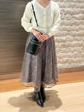 「MISCH MASCH（ミッシュマッシュ）のアイテム」を使った、エスパル仙台店さん（骨格ストレート・レディース・150cm）の秋コーディネート
