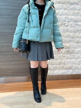 「ORiental TRaffic（オリエンタルトラフィック）のアイテム（ブーツ）」を使った、エスパル仙台店さん（レディース・150cm）の冬コーディネート