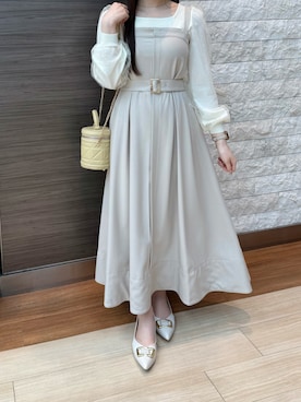 「MISCH MASCH（ミッシュマッシュ）のアイテム」を使った、エスパル仙台店さん（骨格ウェーブ・レディース・151cm）の春コーディネート