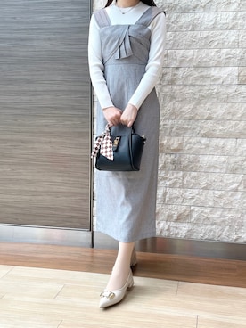 「MISCH MASCH（ミッシュマッシュ）のアイテム」を使った、エスパル仙台店さん（骨格ウェーブ・レディース・165cm）の春コーディネート