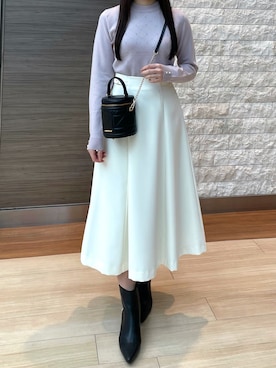「MISCH MASCH（ミッシュマッシュ）のアイテム」を使った、エスパル仙台店さん（骨格ウェーブ・レディース・153cm）の冬コーディネート